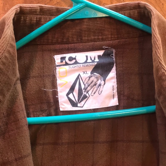 Volcom corduroy long sleeve button down shirt - Picture 4 of 8